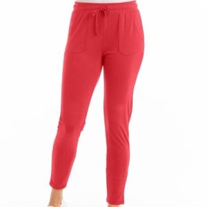 FRESH PRODUCE POPPY Red JETSETTER Jogger Stretch Pants